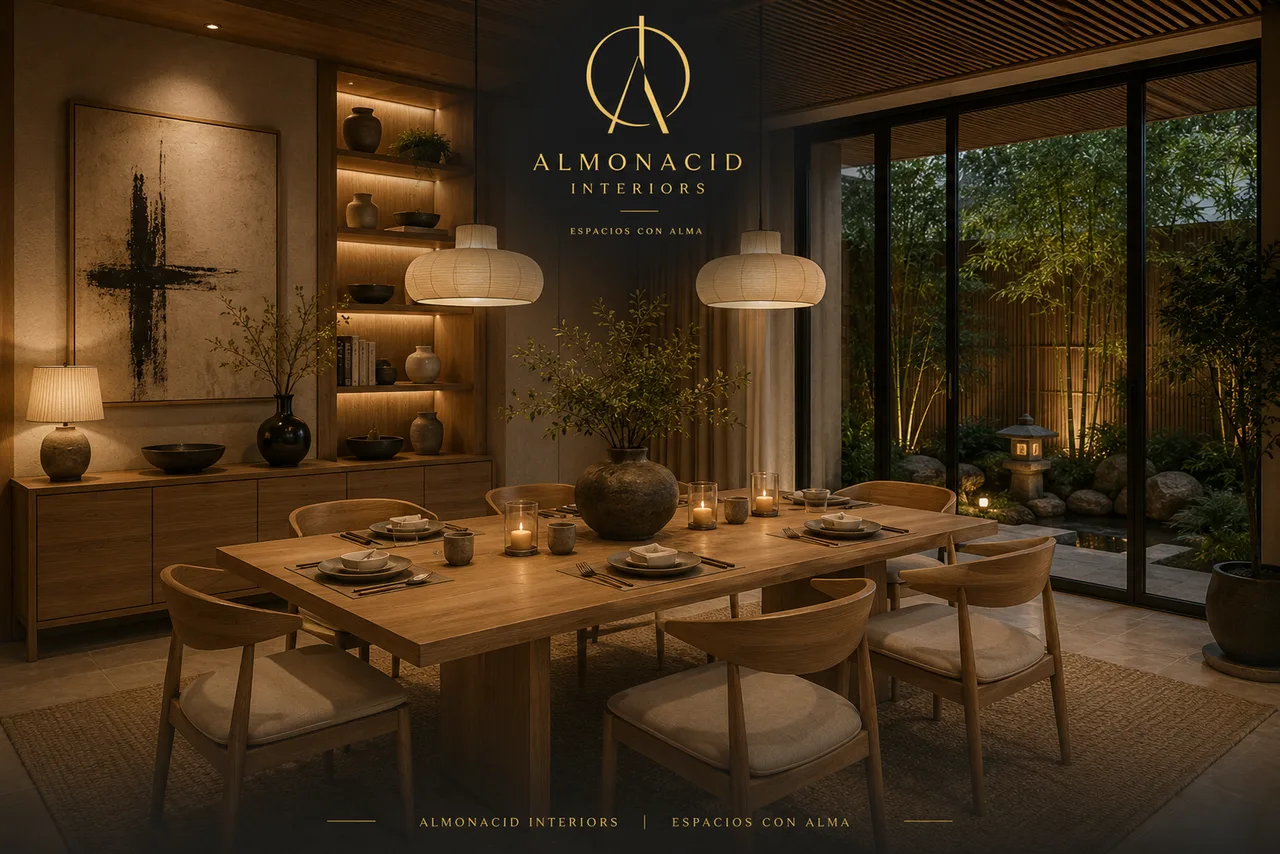 Comedor Japandi