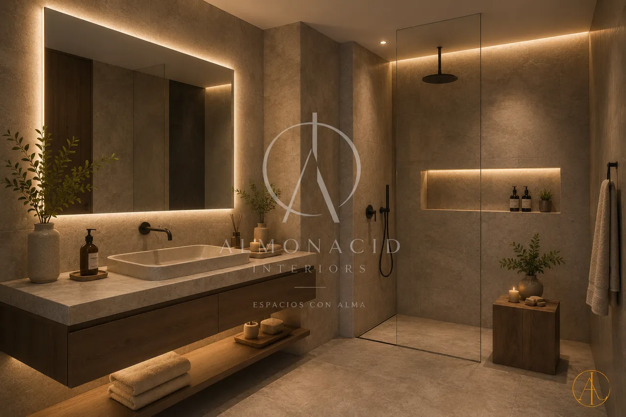 Baño Minimalista