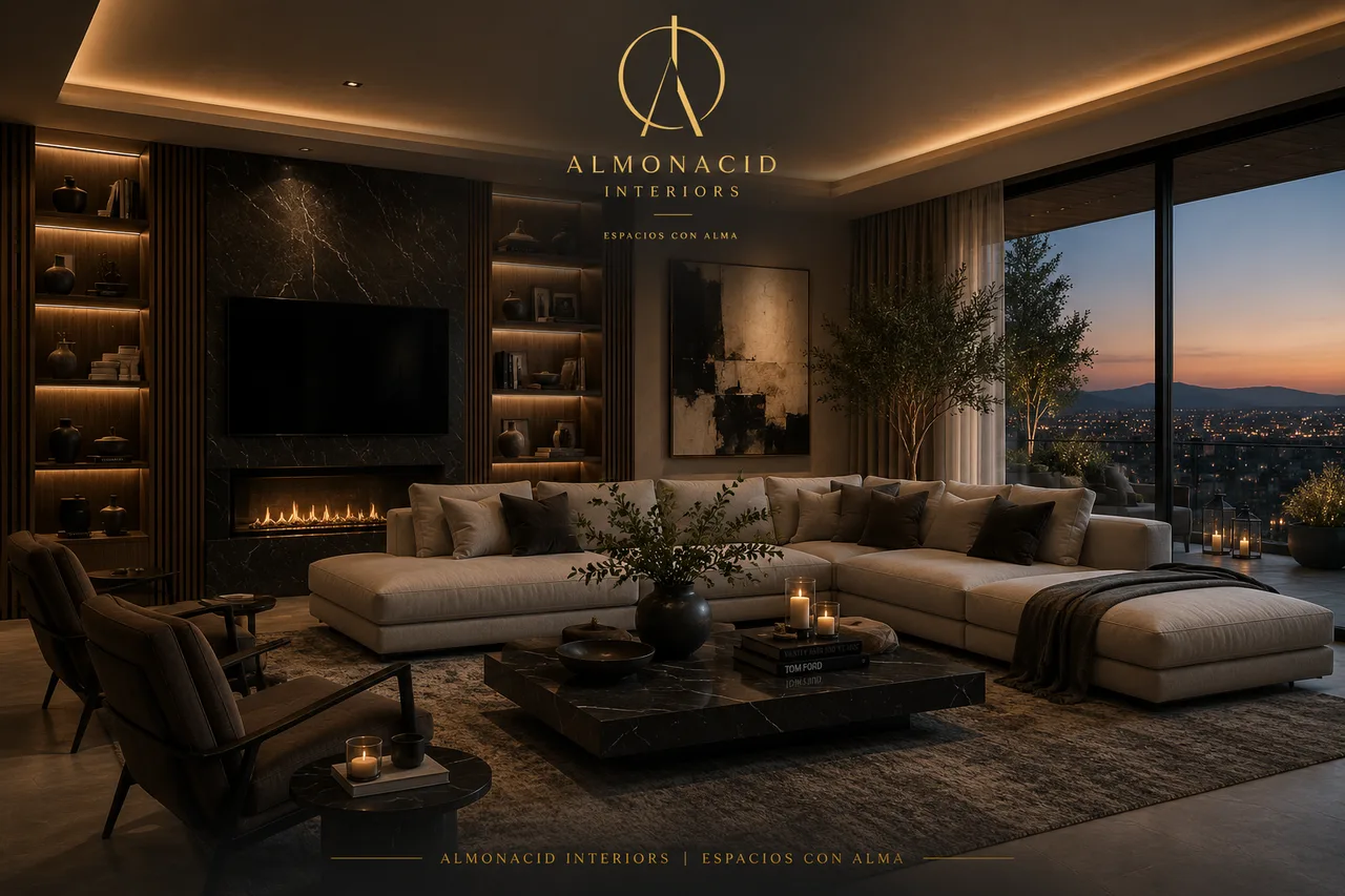 Salón con Chimenea